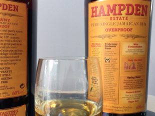 Hampden Estate Overproof Rum Review by the fat rum pirate