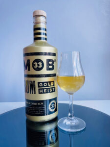 Mob33 Gold Heist Rum review by the fat rum pirate