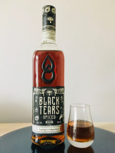 Black Tears Spiced Rum review by the fat rum pirate