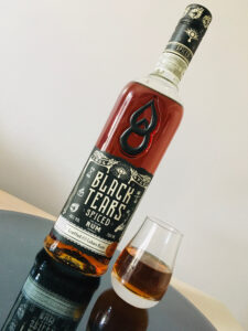 Black Tears Spiced Rum review by the fat rum pirate