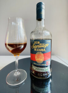 Ron Santiago de Cuba Ron Extra Anejo 11 Anos rum review by the fat rum pirate