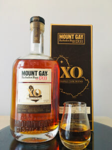 Mount Gay XO Triple Cask Blend rum review by the fat rum pirate
