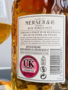 Merser & Co. Rum Merchants Double Barrel Rum Review by the fat rum pirate
