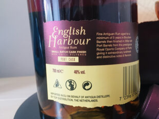 English Harbour Antigua Rum Port Cask Finish Rum Review by the fat rum pirate