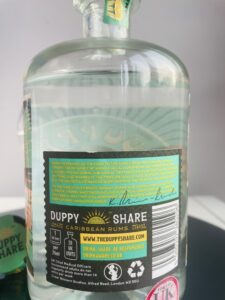 The Duppy Share Duppy White Jamaican Rum review by the fat rum pirate