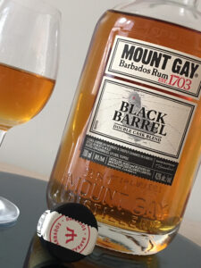 Mount Gay Black Barrel Double Cask Blend rum review by the fat rum pirate