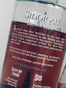 Siddiqui Brown Rum rum review by the fat rum pirate