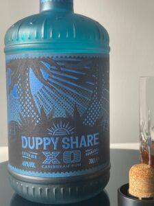 The Duppy Share XO rum review by the fat rum pirate
