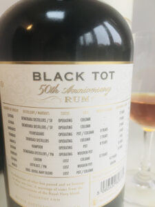 Black Tot 50th Annivesary Rum Review by the fat rum pirate