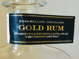 Rosemullion Distillery Gold Rum review by the fat rum pirate