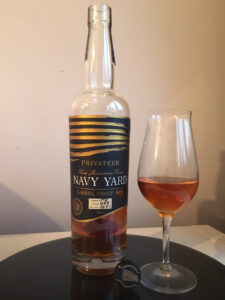 Privateer Navy Yard Barrel Proof Rum review by the fat rum pirate