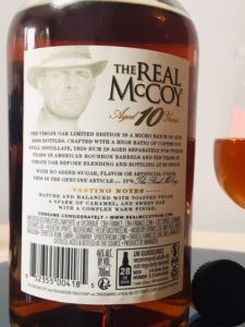 The Real McCoy Aged 10 Years Limited Edition Rum review by the fat rum pirate