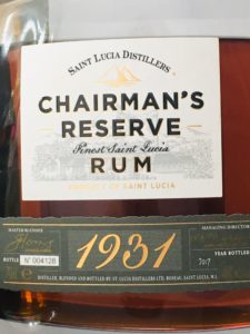 1931 St Lucia Distillers – Chairman’s Reserve