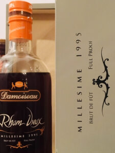 Damoiseau Rhum Vieux Millesime 1995 Rum Review by the fat rum pirate