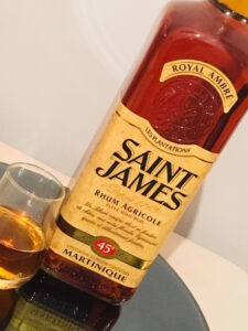 Saint James Royal Ambre 45% Rum Review by the fat rum pirate