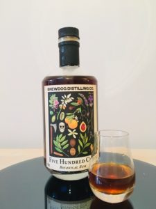 Brewdog Distilling Co. Five Hundred Cuts Botanical Rum Review by the fat rum pirate