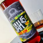 JAH 45 Jamaica Rum Dark Rum Review by the fat rum pirate