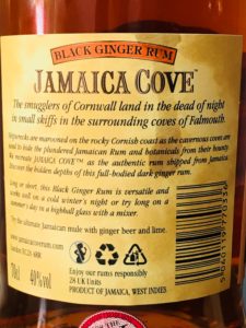 Jamaica Cove Black Ginger Rum Review by the fat rum pirate