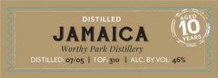 KIll Devil Jamaica Worthy Park 10 Year Rum Review by the fat rum pirate