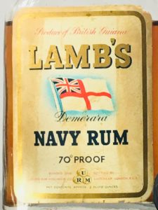 Lamb’s Demerara Navy Rum – Bottled 1970’s