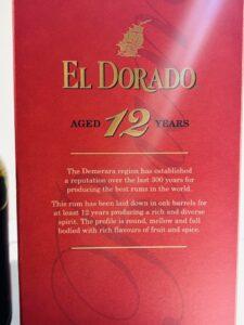 El Dorado Aged 12 Years Finest Demerara Rum review by the fat rum pirate