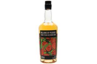 Millions of Peaches 3 Year Old Manx Rum review by the fat rum pirate