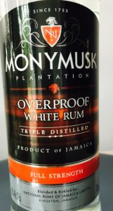 Monymusk Overproof White Rum