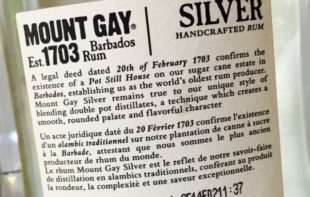 Mount Gay Silver Rum Review by the fat rum pirate