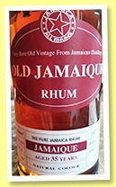Old Jamaique Rum Aged 35 Years Long Pond 1977 review by the fat rum pirate