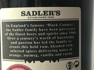 Peaky Blinder Black Spiced rum Review by the fat rum pirate