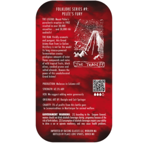 Raising Glasses Pelée's Fury Martinique Grand Arôme Rum review by the fat rum pirate