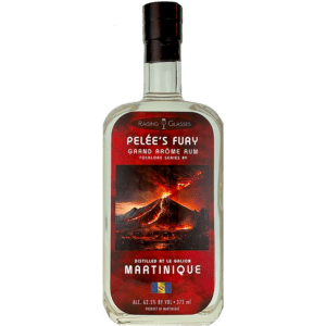Raising Glasses Pelée's Fury Martinique Grand Arôme Rum review by the fat rum pirate
