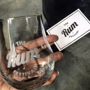 The Rum Festival Glass