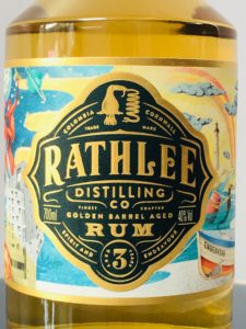 Rathlee Distilling Co Golden Barrel Aged Rum Aged 3 Years