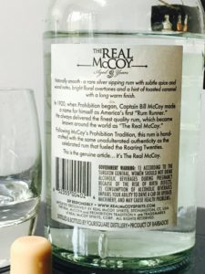 The Real McCoy Aged 3 Years Rum Review by the fat rum pirate Foursquare