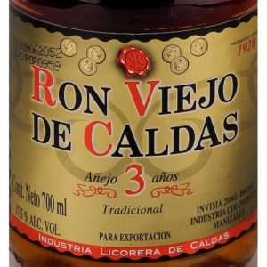 Ron Viejo de Caldas 3 Anos
