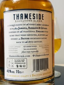 Thameside Signature Blend Premium Caribbean Rum Review by the fat rum pirate