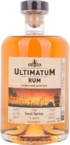 Ultimatum Sancti Spirits 1999 Cuban Rum 18 Year Old