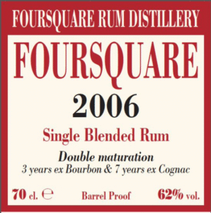 Velier Foursquare 2006 Rum Review by the fat rum pirate