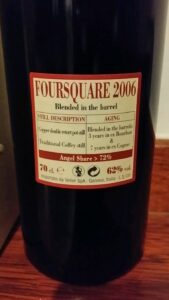 velier Foursquare 2006 Rum Review by the fat rum pirate
