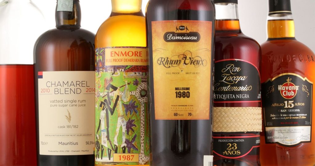 Whisky Auctioneer Rum Auction 10th 20th May 2019