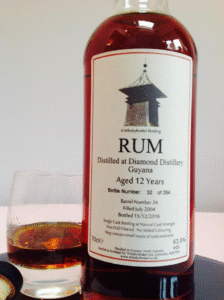 Whisky Broker Whiskybroker Demerara Rum 12 years reveiew by the fat rum pirate