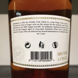 Worthy Park Special Cask Release Madeira rum review by the fat rum pirate