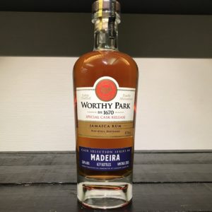 Worthy Park Special Cask Release Madeira rum review by the fat rum pirate
