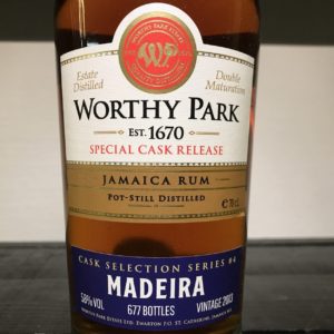 Worthy Park Special Cask Release Madeira