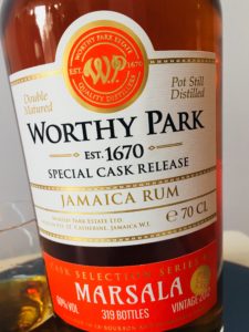 Worthy Park Special Cask Release Marsala