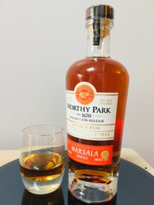 Worthy Park Special Cask Release Marsala Rum Review by the fat rum pirate