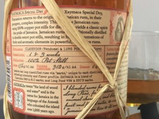 Plantation Xaymaca Special Dry Rum Review by the fat rum pirate