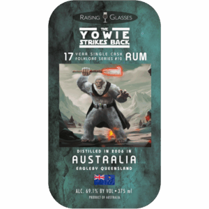 Raising Glasses The Yowie Strikes Back 17 Year Single Cask Rum Australia review by the fat rum pirate