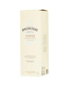 Appleton Estate 2003 Hearts Collection rum review by the fat rum pirate